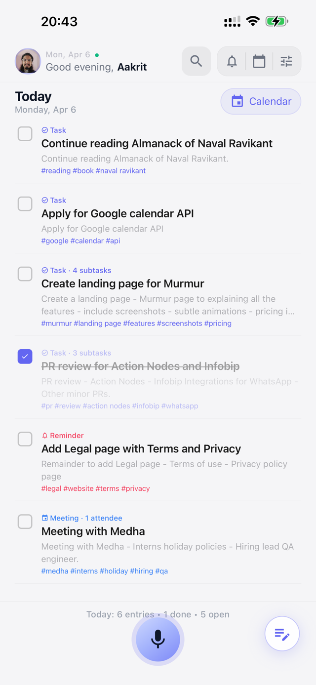 Hero — App Dashboard